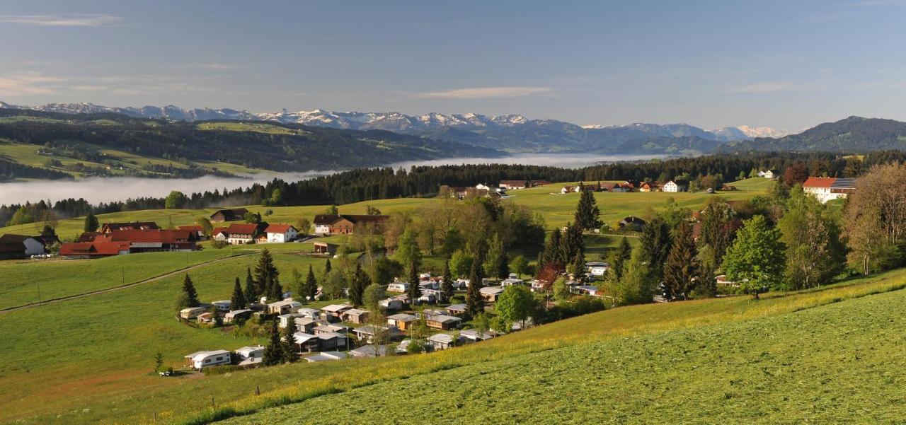 Blockhaus Campingplatz Alpenblick Вайлер-Зимерберг Екстериор снимка